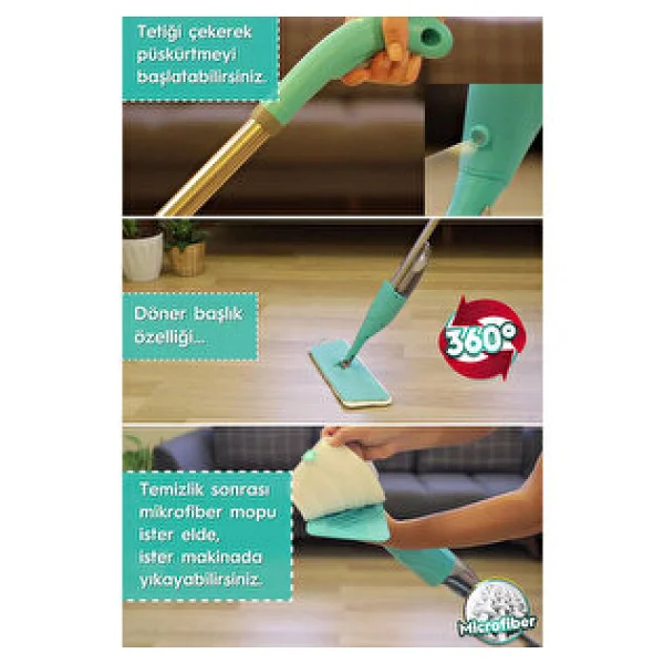 Smarter Shiny Sprey Mop - Görsel 9