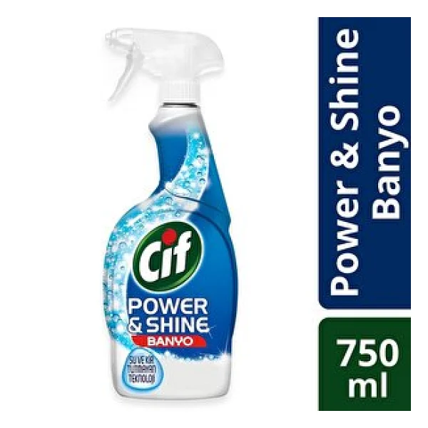 Cif Cleanboost Power & Shine Banyo Sprey Temizleyici 750 Ml - Görsel 3