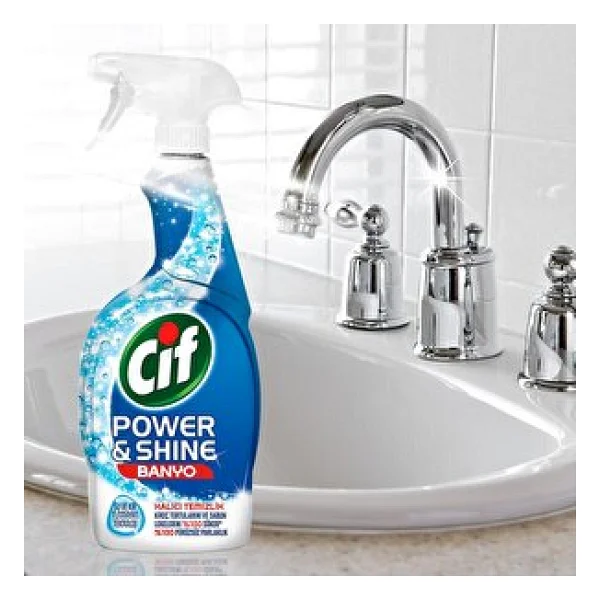 Cif Cleanboost Power & Shine Banyo Sprey Temizleyici 750 Ml - Görsel 4