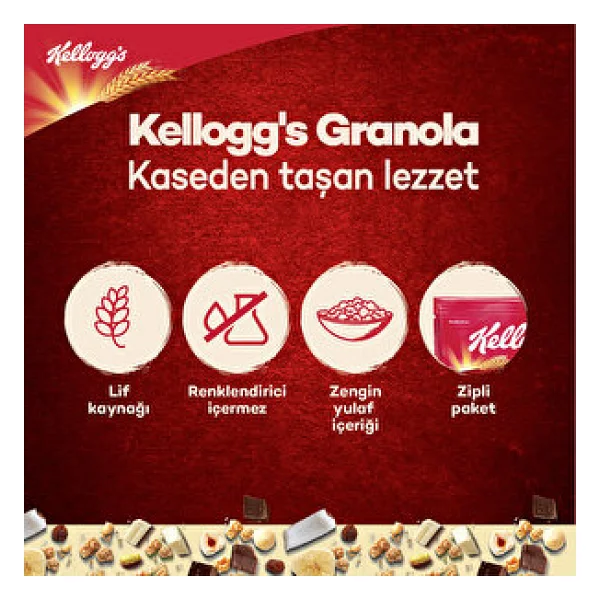 Kellogg's Klasik 340 Gr Granola - Görsel 3