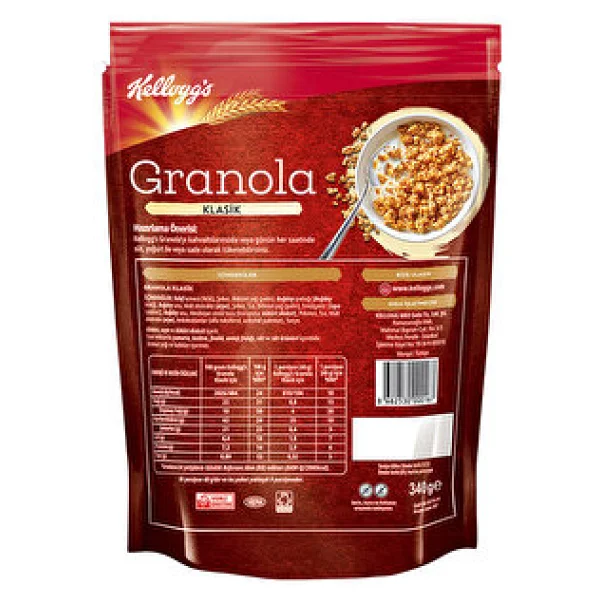 Kellogg's Klasik 340 Gr Granola - Görsel 4
