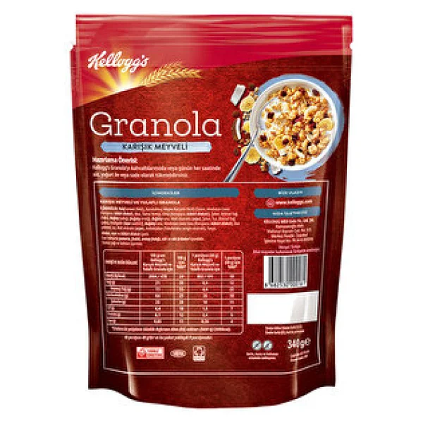 Kellogg's Karışık Meyveli Granola 340 Gr - Görsel 4