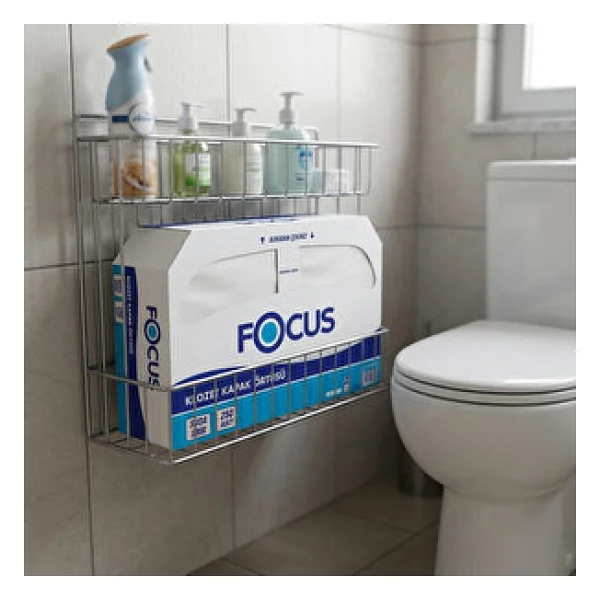Focus Klozet Kapağı Örtüsü 250'li - Görsel 6