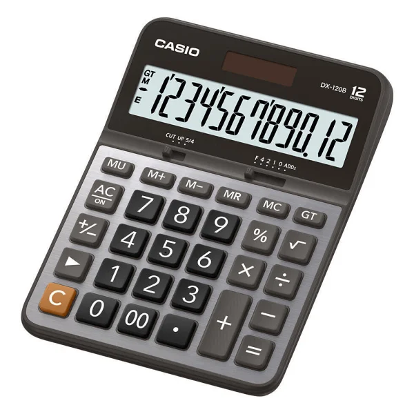 Casio Dx-120b 12 Haneli Masaüstü Hesap Makinesi - Görsel 5