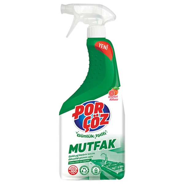 Porçöz Mutfak Temizleyici Sprey 750 Ml - Görsel 5