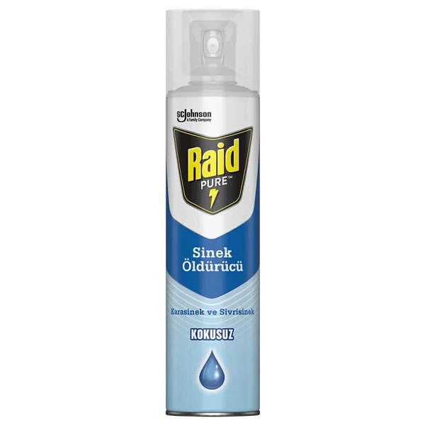 Raid Pure Kokusuz Sinek Öldürücü 300 Ml - Görsel 7