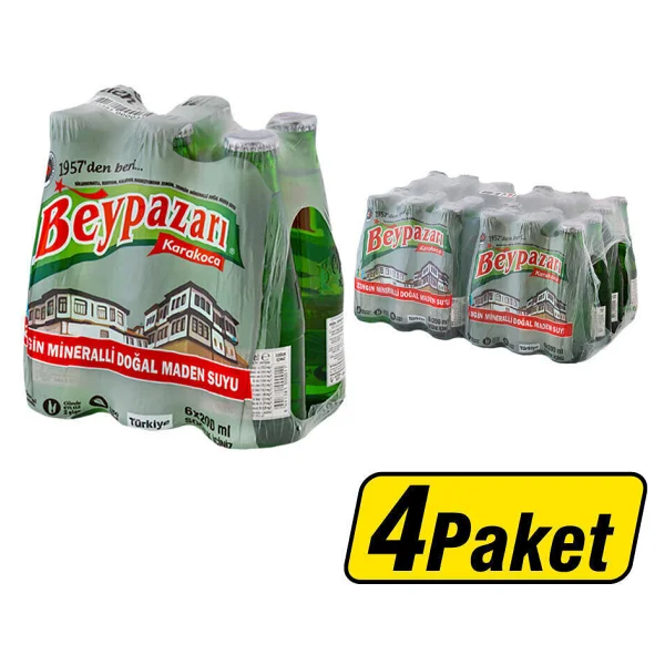 Beypazarı Doğal Mineralli Maden Suyu 24x200 Ml - Görsel 6