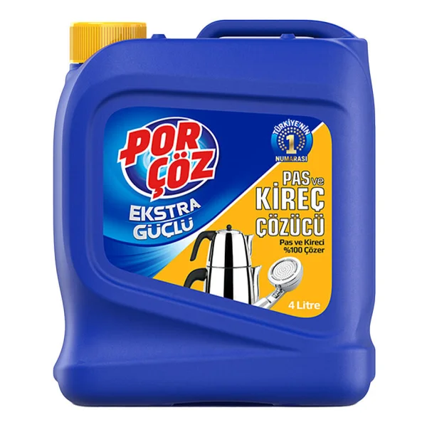 Porçöz Pas Ve Kireç Çözücü 4 Lt - Görsel 9