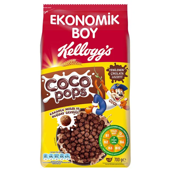 Kellogg's Coco Pops Mısır Gevreği 700 Gr - Görsel 6