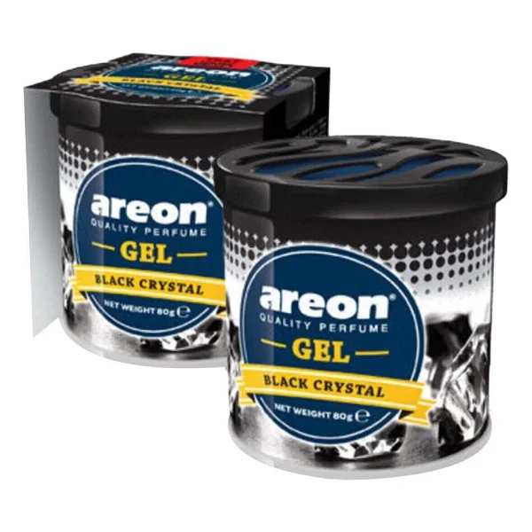 Areon Gel Can Black Crystal Bardaklık Oto Kokusu - Görsel 7