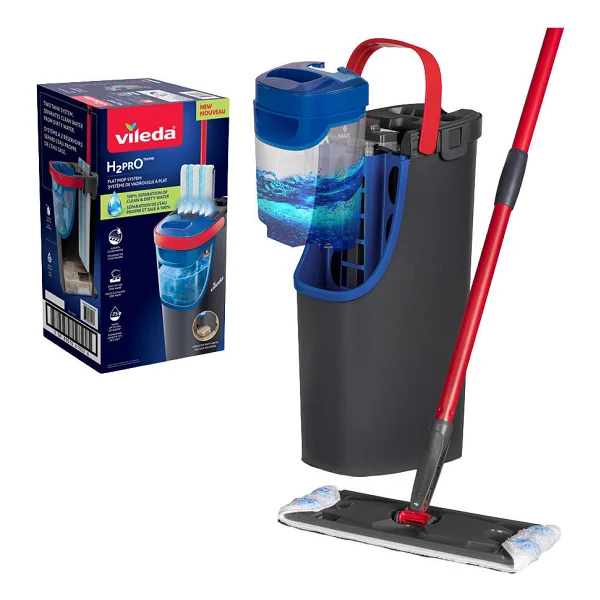 Vileda H2pro Kirli Ve Temiz Suyu Ayıran Temizlik Seti Ve Mikrofiber Mop - Görsel 9