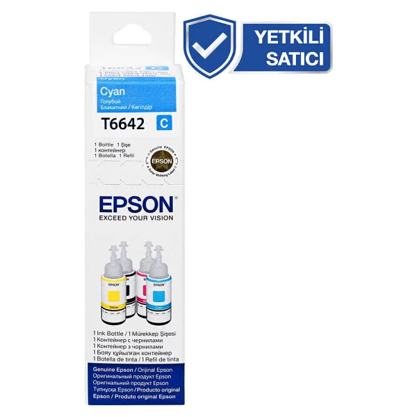 Epson T6642 Mavi Mürekkep - Görsel 6