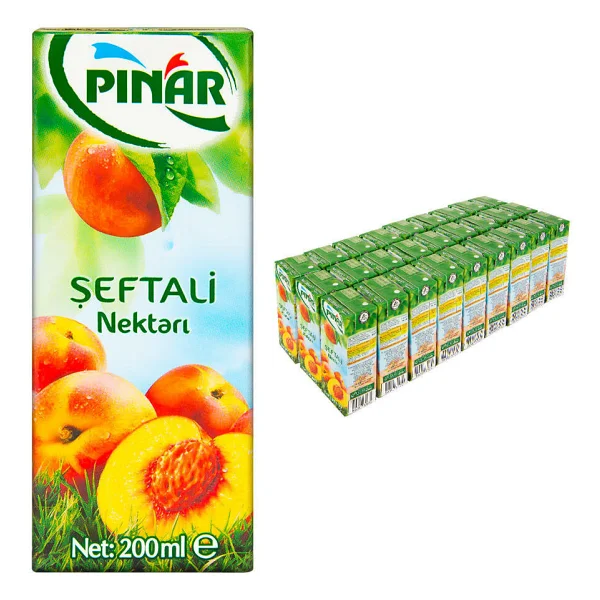 Pınar Şeftali Nektarı 27x200 Ml - Görsel 4
