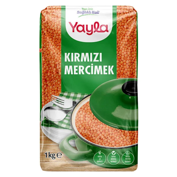 Yayla Kırmızı Mercimek 1 Kg - Görsel 4