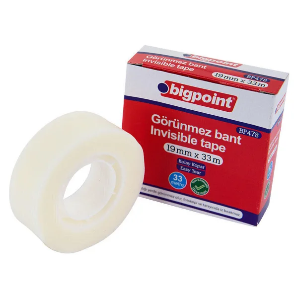 Bigpoint Bp478 Görünmez Bant 19 Mm X 33 M - Görsel 4