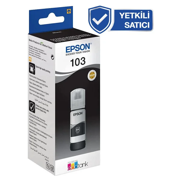 Epson 103 C13t00s14a Siyah Mürekkep - Görsel 6
