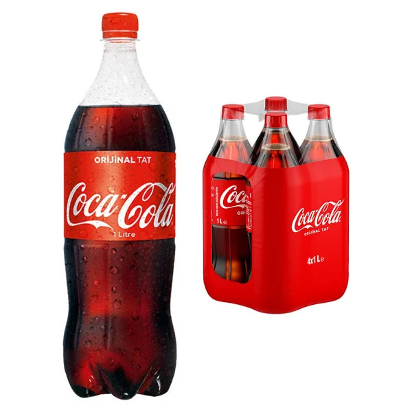 Coca Cola 1 Lt 4'lü - Görsel 5
