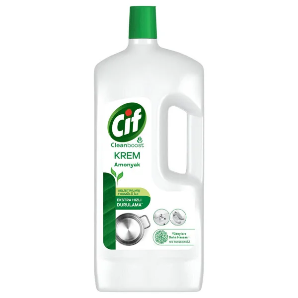 Cif Cleanboost Krem Yüzey Temizleyici 1.5 Lt - Görsel 5