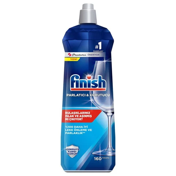 Finish Bulaşık Makinesi Parlatıcı & Kurutucu Sıvı 800 ml - Görsel 9
