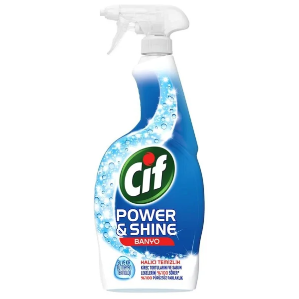 Cif Cleanboost Power & Shine Banyo Sprey Temizleyici 750 Ml - Görsel 5
