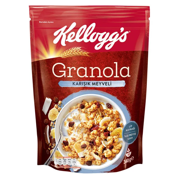 Kellogg's Karışık Meyveli Granola 340 Gr - Görsel 5