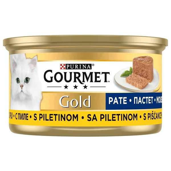 Gourmet Gold Kıyılmış Tavuklu 85 gr Yetişkin Kedi Konserve Maması - Görsel 6