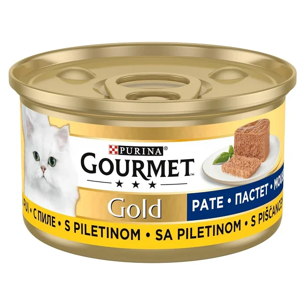 Gourmet Gold Kıyılmış Tavuklu 85 gr Yetişkin Kedi Konserve Maması - Görsel 7