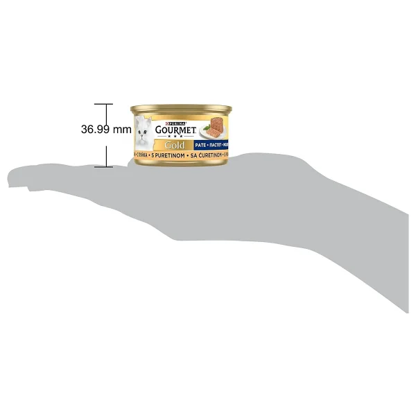 Gourmet Gold Kıyılmış Hindili 85 gr Yetişkin Kedi Konservesi - Görsel 6