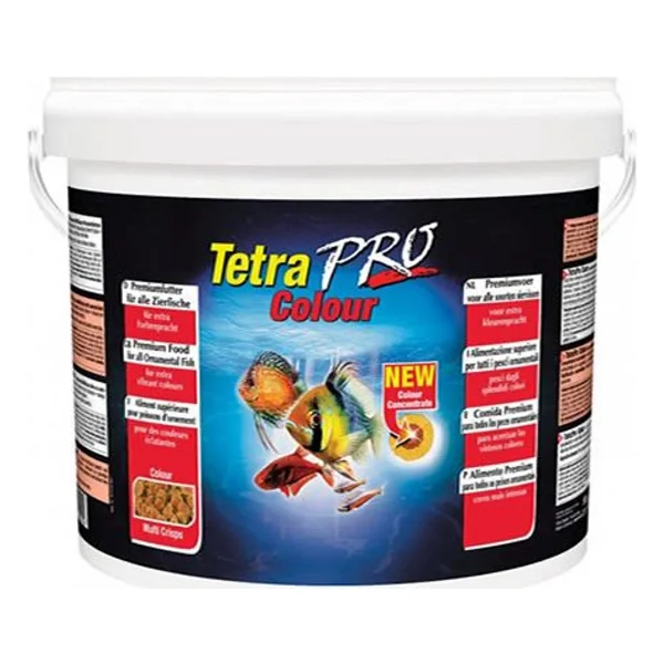 Tetra Pro Colour Cips 10 Lt Renklendiricili Balık Yemi - Görsel 5