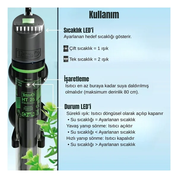 Tetra Ht 150 Watt Elektronik Akvaryum Isıtıcısı - Görsel 10