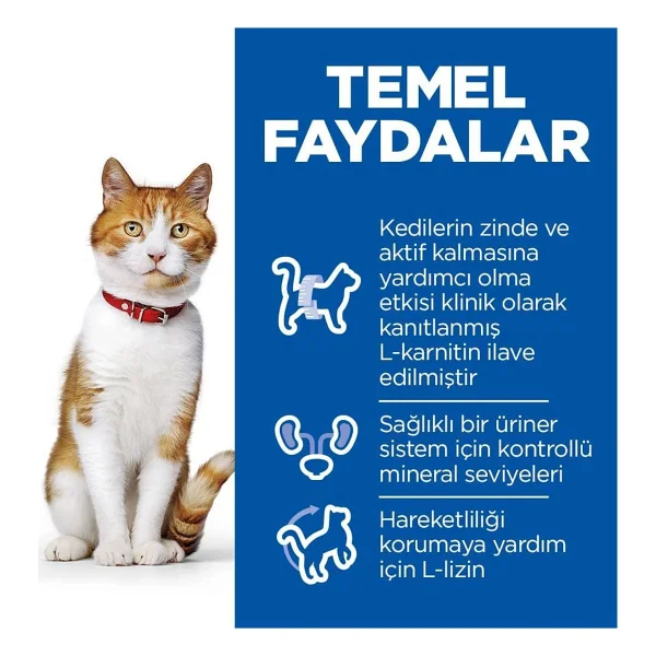Hill's Somonlu 3 Kg Kısırlaştırılmış Yetişkin Kedi Maması - Görsel 6