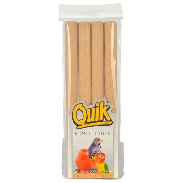 Quik 4'lü Paket Kuşlar Için Kumlu Tünek - Görsel 4