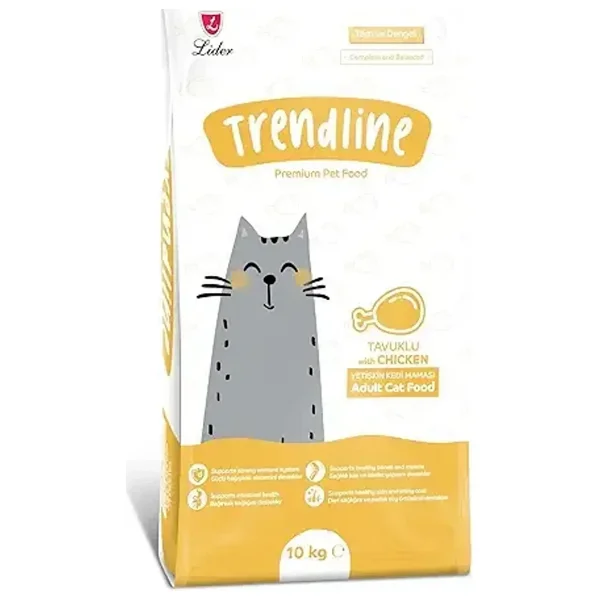 Trendline Tavuklu 10 Kg Yetişkin Kedi Maması - Görsel 6
