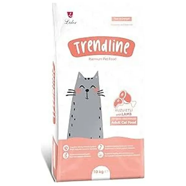 Trendline Kuzu Etli 10 Kg Yetişkin Kedi Maması - Görsel 6