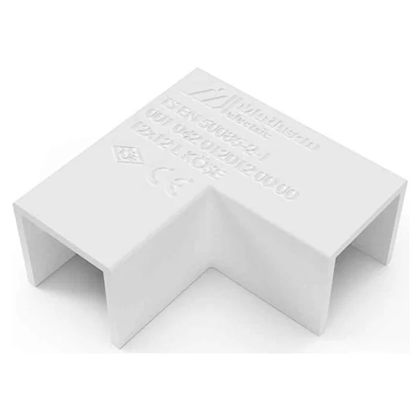 Mutlusan L Köşe Beyaz 12X12 mm - Görsel 3