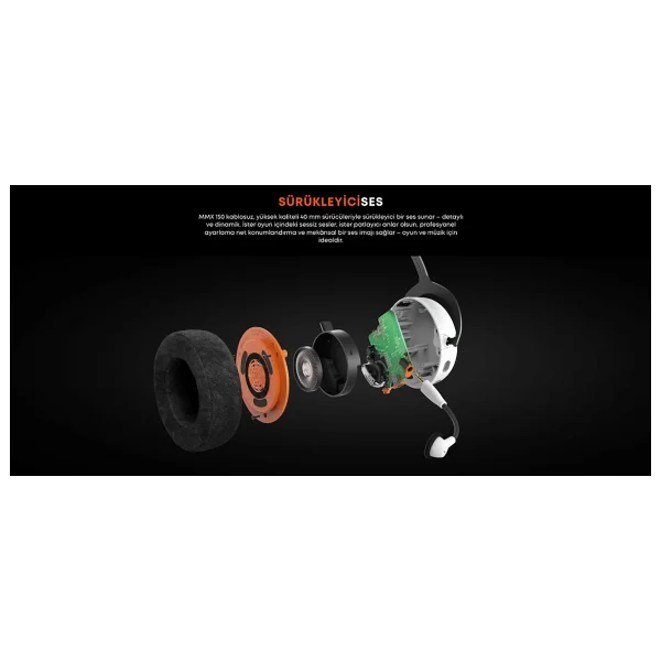 Beyerdynamic Mmx 150 Wireless Kablosuz Kulak Üstü Oyuncu Kulaklığı - Görsel 4