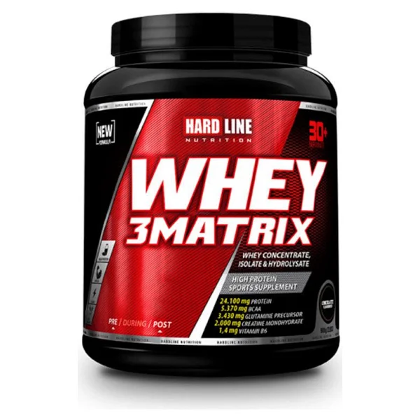 Hardline Nutrition 3 Matrix 908 Gr Muz Aromalı Whey Protein Tozu - Görsel 4