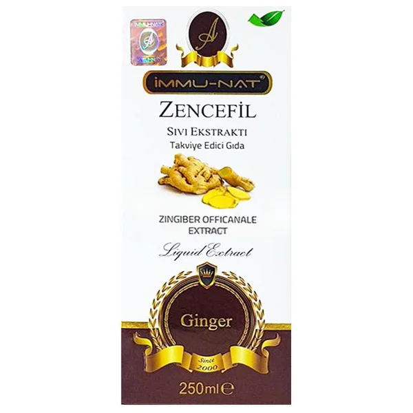 İmmunat Zencefil Sıvı Ekstraktı 250 ml