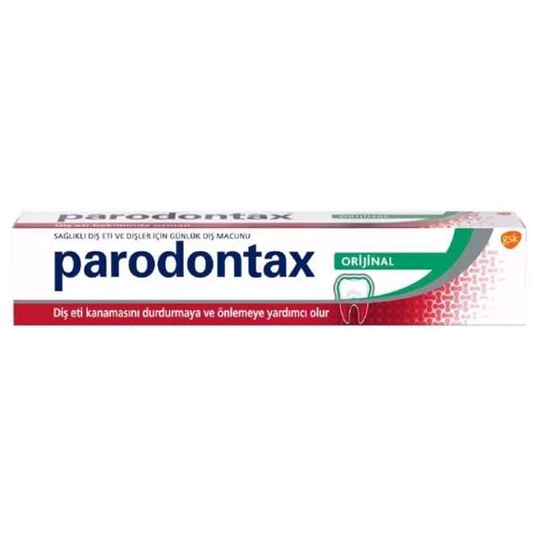 Parodontax Orijinal 75 ml Florürsüz Diş Macunu - Görsel 3