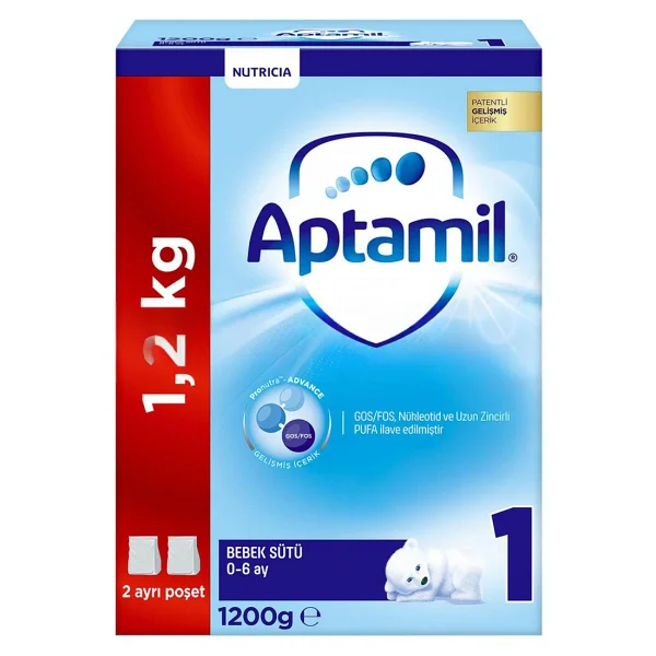 Aptamil 1 Bebek Sütü 1200 Gr - Görsel 2