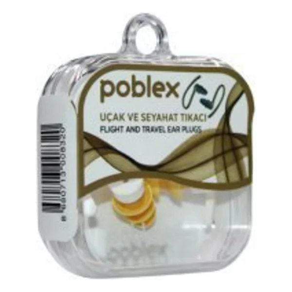 Poblex Uçak Ve Seyahat Kulak Tıkacı - Görsel 2