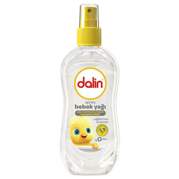 Dalin Light Oil Sprey Bebek Yağı 200 Ml - Görsel 6