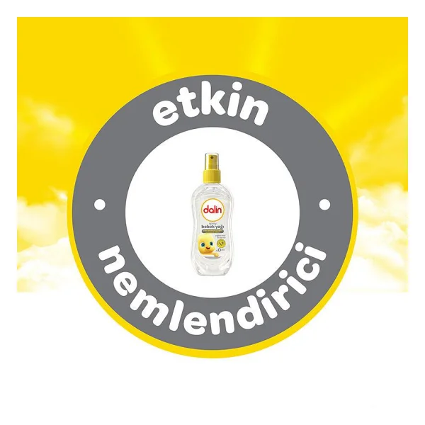 Dalin Light Oil Sprey Bebek Yağı 200 Ml - Görsel 8