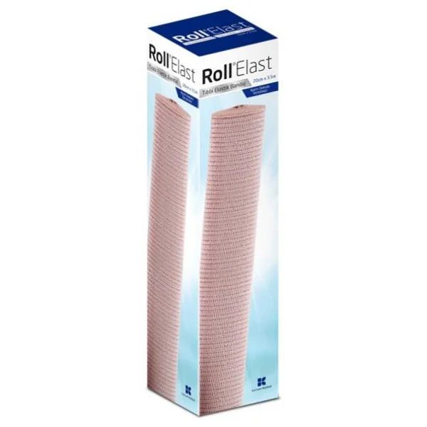 Roll Elast 20cm X 3.5m Tıbbi Elastik Bandaj - Görsel 2
