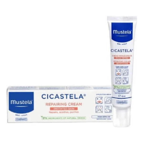 Mustela Cicastela 40 Ml Onarıcı Bebek Bakım Kremi - Görsel 9