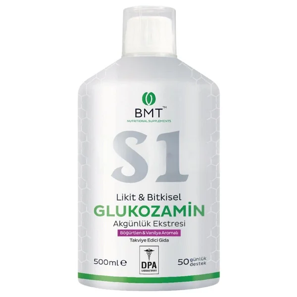 Biomet S1 Likit ve Bitkisel Glukozamin 500 ml - Görsel 3