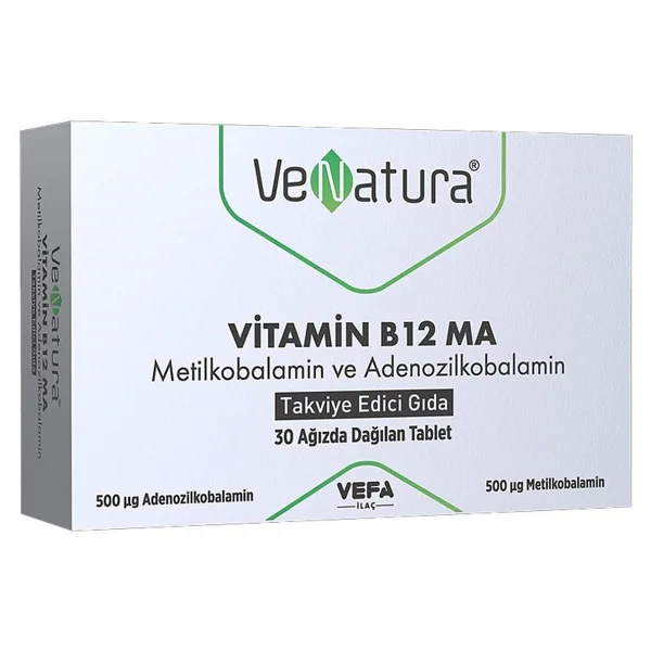 Venatura Vitamin B12 MA 30 Tablet - Görsel 4