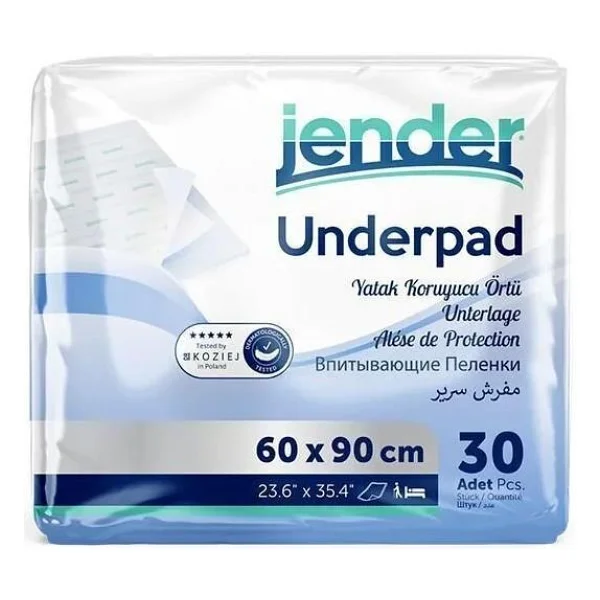 Jender 60cm X 90cm 30'lu Yatak Koruyucu Örtü - Görsel 2