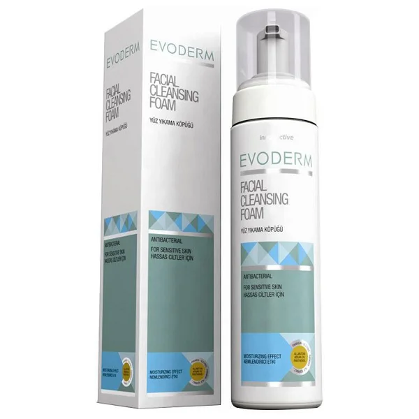 Evoderm Facial 200 Ml Yüz Temizleme Köpüğü - Görsel 3