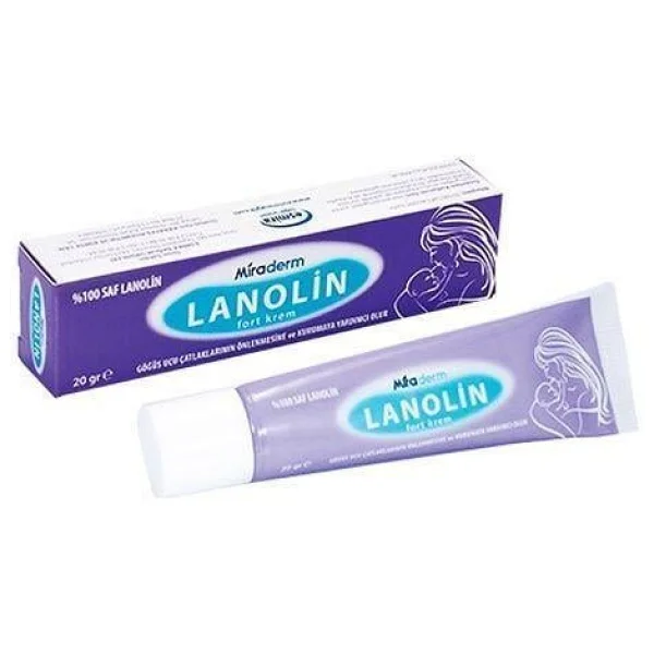 Miraderm Lanolin Fort Göğüs Ucu Kremi 20 Gr - Görsel 4